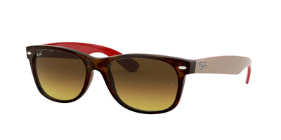 Ray-Ban New Wayfarer RB2132 Dark Tortoise/Brown Gradient #colour_dark-tortoise-brown-gradient