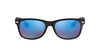 Ray-Ban New Wayfarer RB2132 Black/Blue Mirror #colour_black-blue-mirror