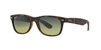 Ray-Ban New Wayfarer RB2132 Dark Tortoise/Green 1 #colour_dark-tortoise-green-1