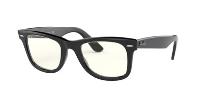 Ray-Ban Original Wayfarer RB2140 - Large Black/Clear Grey #colour_black-clear-grey