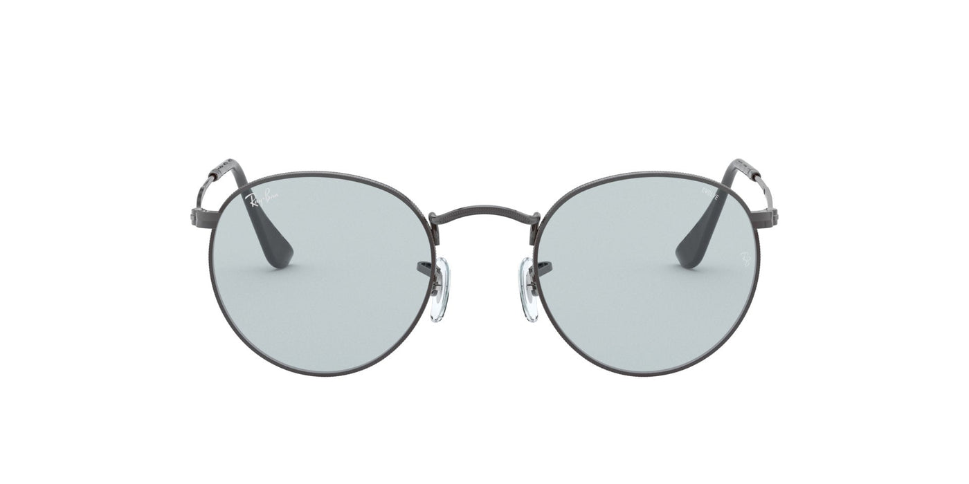 Ray-Ban Round Metal RB3447 Gunmetal-Blue-Photochromic #colour_gunmetal-blue-photochromic
