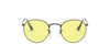 Ray-Ban Round Metal RB3447 Gunmetal-Yellow-Photochromic #colour_gunmetal-yellow-photochromic