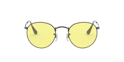 Ray-Ban Round Metal RB3447 Gunmetal-Yellow-Photochromic #colour_gunmetal-yellow-photochromic