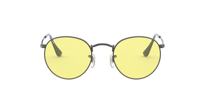 Ray-Ban Round Metal RB3447 Gunmetal-Yellow-Photochromic #colour_gunmetal-yellow-photochromic