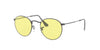 Ray-Ban Round Metal RB3447 Gunmetal-Yellow-Photochromic #colour_gunmetal-yellow-photochromic