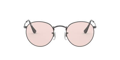 Ray-Ban Round Metal RB3447 Gunmetal/Pink Photochromic #colour_gunmetal-pink-photochromic