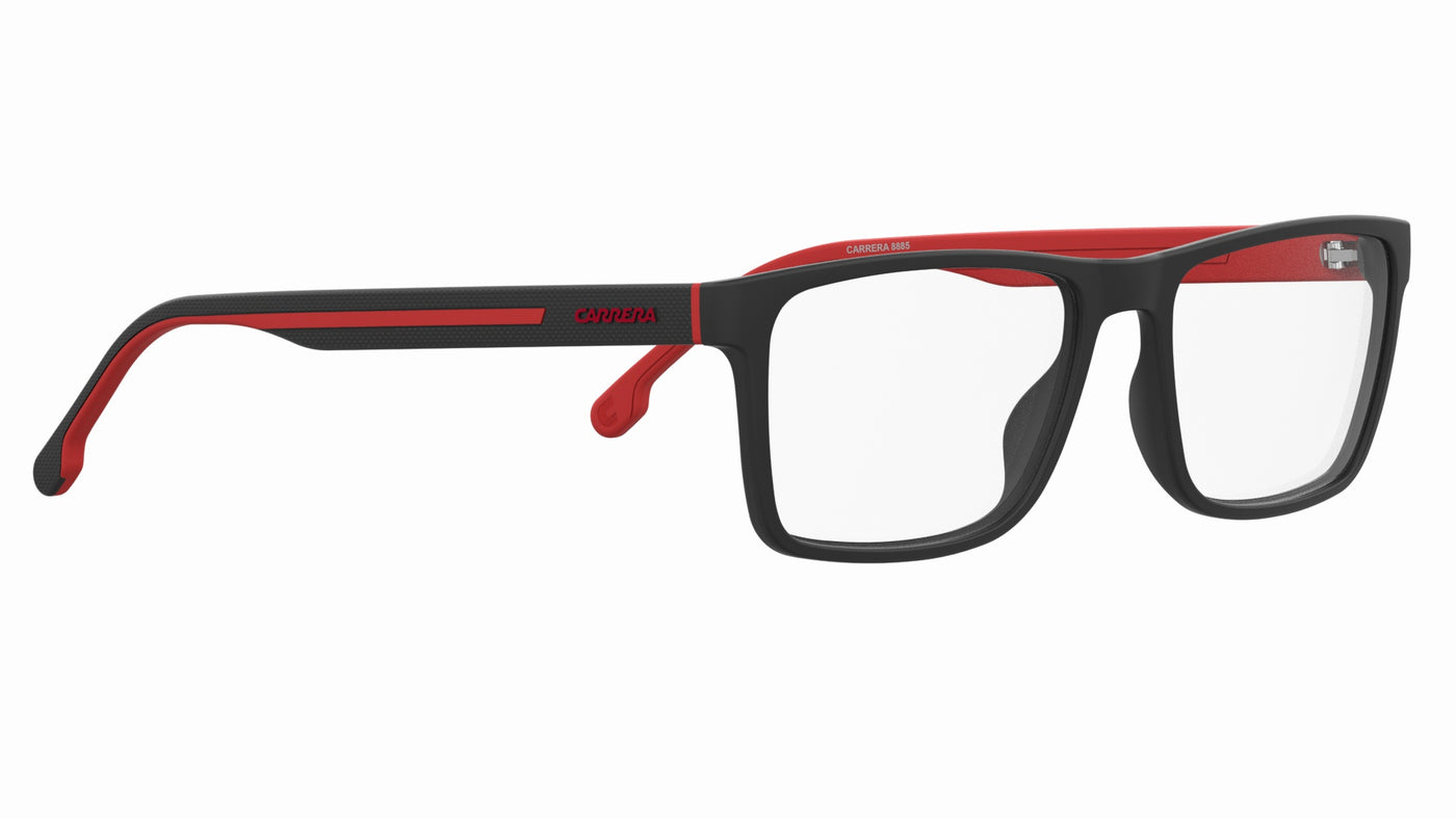 Carrera 8885 Matte Black Red #colour_matte-black-red