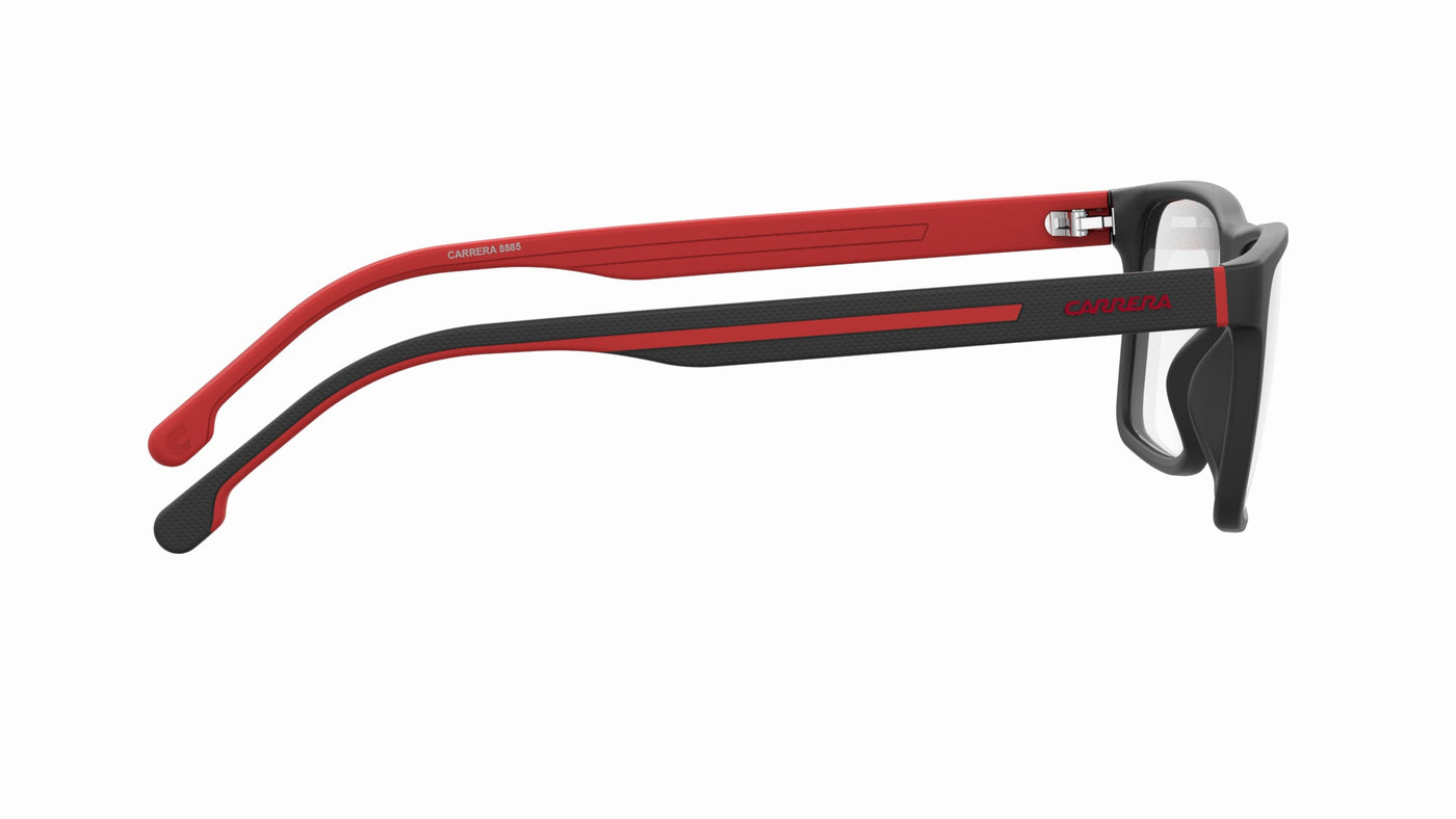 Carrera 8885 Matte Black Red #colour_matte-black-red