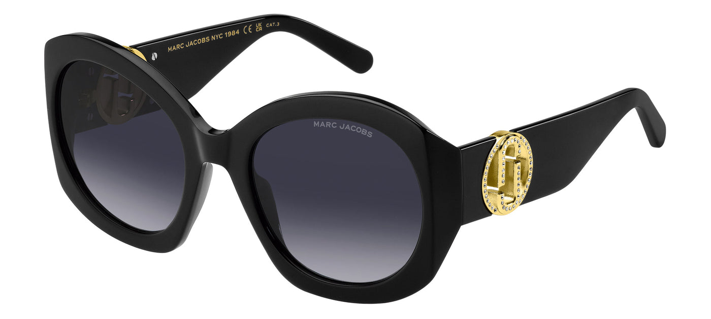 Marc Jacobs MARC 722/S Black Gold/Blue Gradient #colour_black-gold-blue-gradient