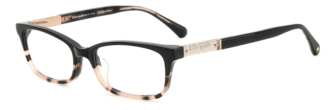 Kate Spade Laurel Black Shaded Havana #colour_black-shaded-havana