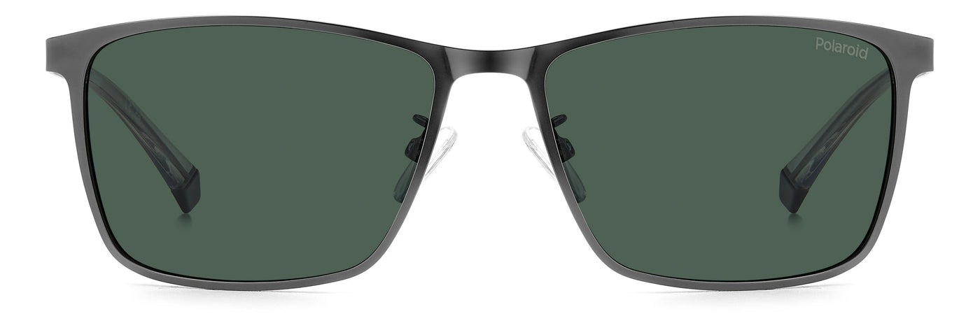 Polaroid PLD 2159/G/S/X Matte Dark Ruthenium/Green Polarised #colour_matte-dark-ruthenium-green-polarised