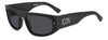 DSQUARED2 ICON 0016/S Matte Black/Grey #colour_matte-black-grey