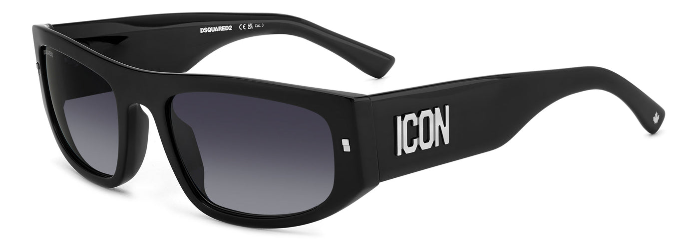 DSQUARED2 ICON 0016/S Black/Grey Gradient #colour_black-grey-gradient