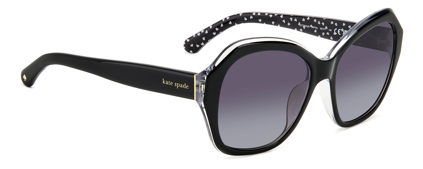 Kate Spade LOTTIE/G/S Black/Blue Gradient #colour_black-blue-gradient