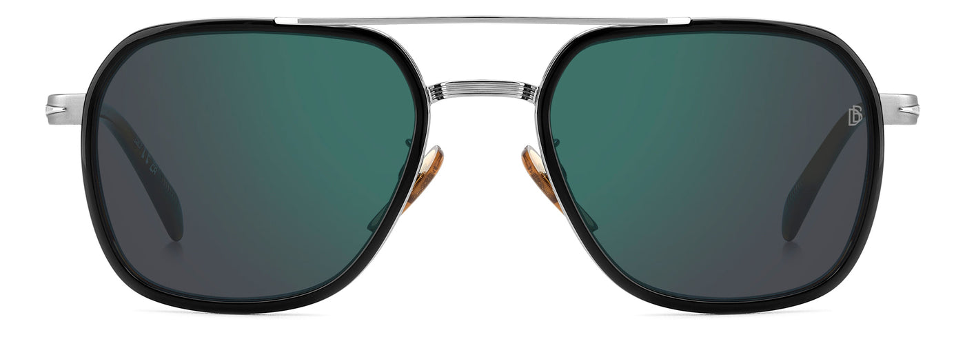 David Beckham DB1161/S Black Striped Brown/Green Mirror #colour_black-striped-brown-green-mirror
