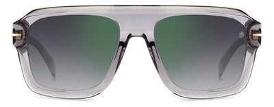 David Beckham DB7127/S Grey/Grey Shaded Green Mirror #colour_grey-grey-shaded-green-mirror
