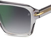 David Beckham DB7127/S Grey/Grey Shaded Green Mirror #colour_grey-grey-shaded-green-mirror