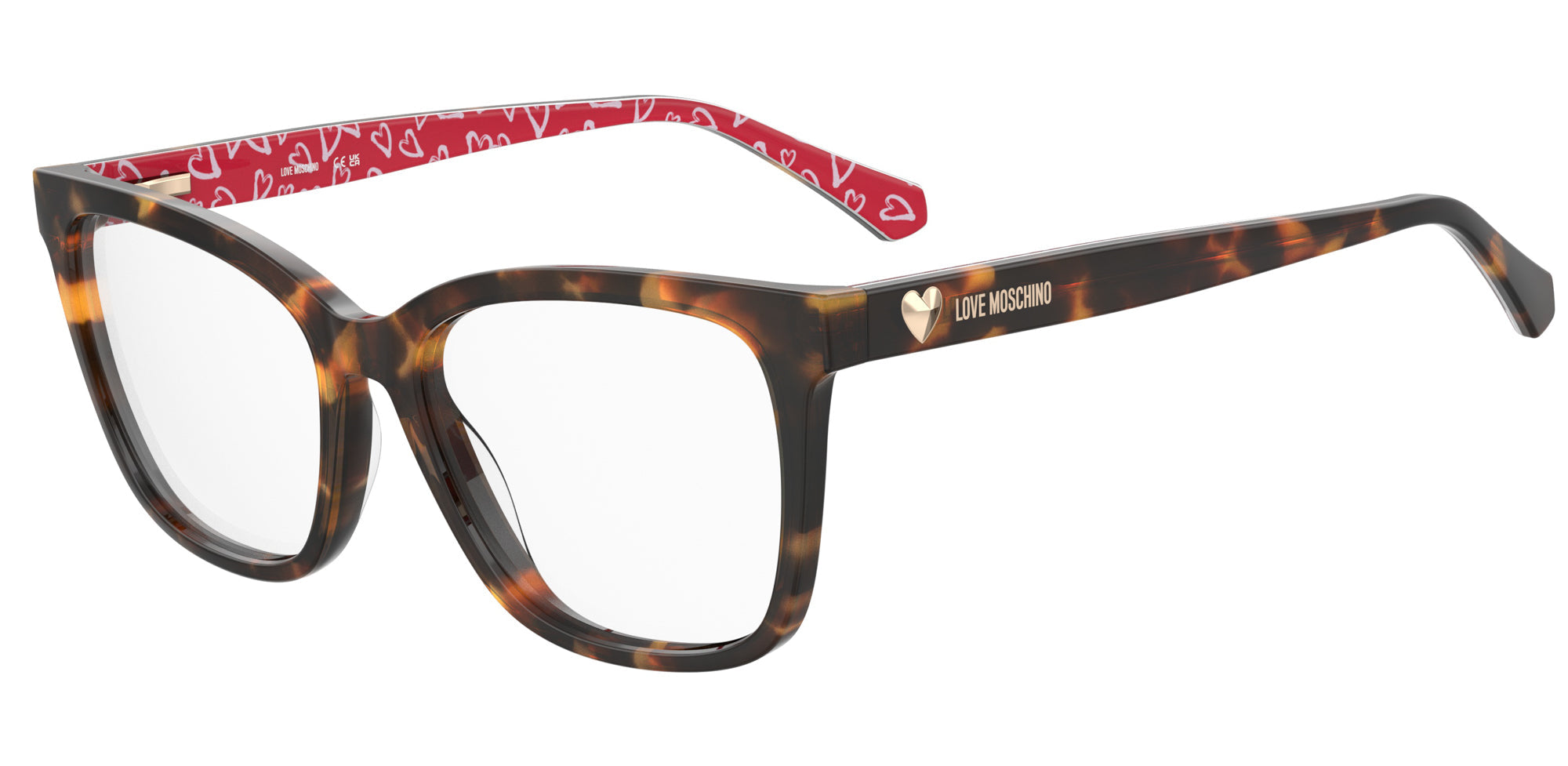 Love Moschino MOL638 Cat Eye Glasses | Fashion Eyewear US