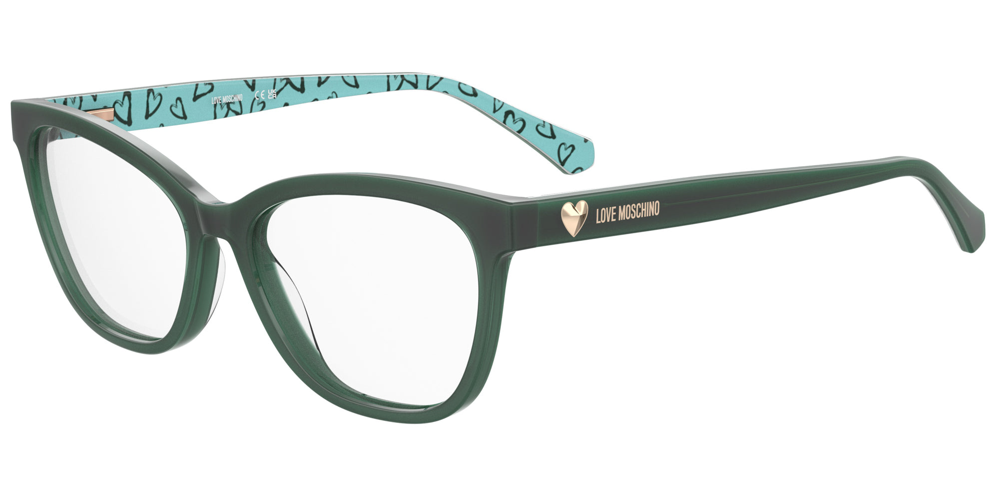 Love Moschino MOL639 Cat Eye Glasses | Fashion Eyewear US
