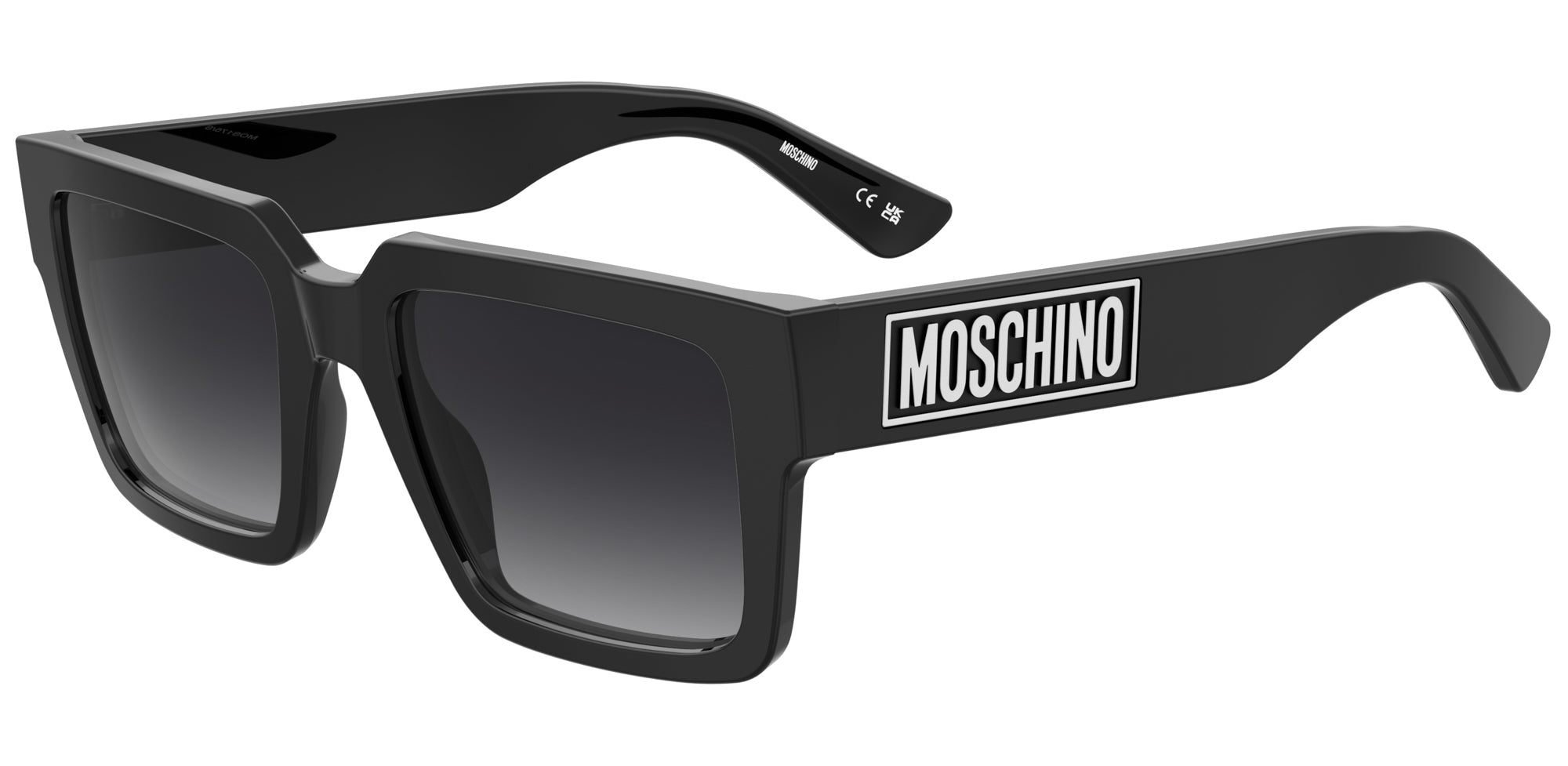 N*s様 H*n様 Moschino ブラック サングラス Moschino MOS175/S Square Sunglasses | Fashion Eyewear