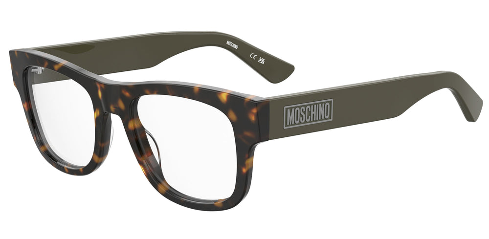 Moschino スクエアフレムメカネ MOS615G DDBGOLDCOPPER Moschino Women's Eyeglasses - Gold Copper Square Full Rim