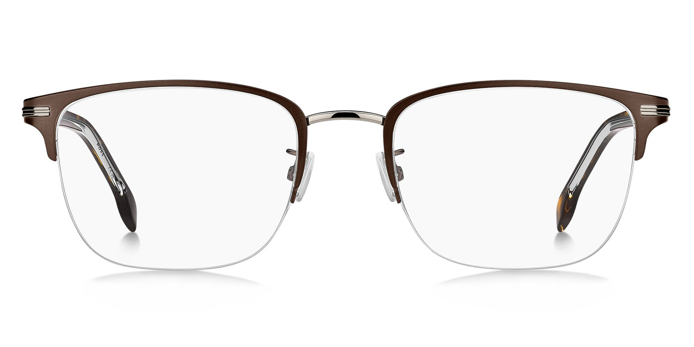 Boss 1729/G Matte Brown Silver #colour_matte-brown-silver