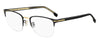 Boss 1729/G Matte Black Gold #colour_matte-black-gold