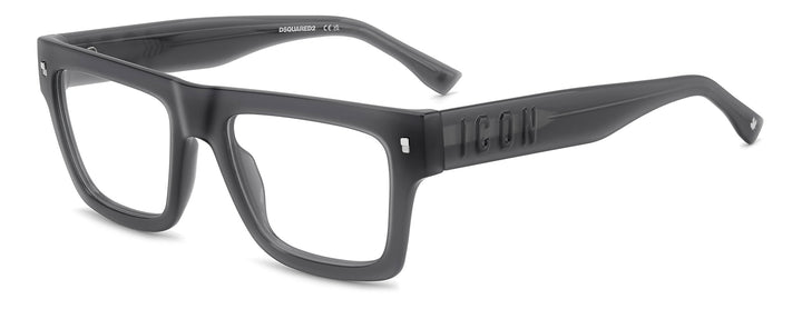 Dsquared2 長方形フレムメカネ D20044 086 DSQUARED2 Icon 0023 Square Glasses | Fashion Eyewear US