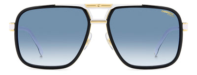 Carrera 1071/S Black White/Dark Blue Shaded Gradient #colour_black-white-dark-blue-shaded-gradient
