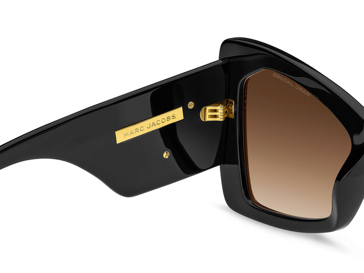 Marc Jacobs MARC 761/S, Pttr Black White/Grey Azure Gradient, Size52X23X140 Marc Jacobs Marc 761/S Butterfly Sunglasses | Fashion Eyewear US main image 2