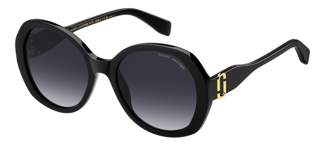 Marc Jacobs Marc 763/S Oval Sunglasses | Fashion Eyewear UK display picture 3