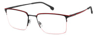 Carrera 8909 Matte Black Red #colour_matte-black-red