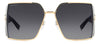DSQUARED2 D2 0154/S Rose Gold/Dark Grey Shaded Gradient #colour_rose-gold-dark-grey-shaded-gradient