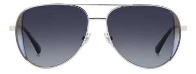Kate Spade KS Navy/G/S Black Glitter Palladium/Dark Grey Shaded Gradient #colour_black-glitter-palladium-dark-grey-shaded-gradient