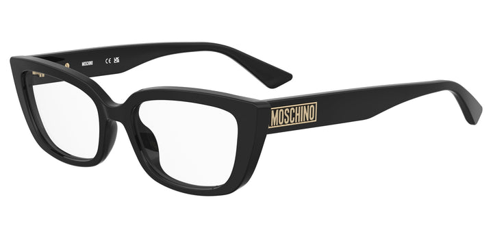 Moschino Reading Glasses Frame stripped black&white Moschino MOS642 807 - Eyeglasses for Woman - LookerOnline main image 4