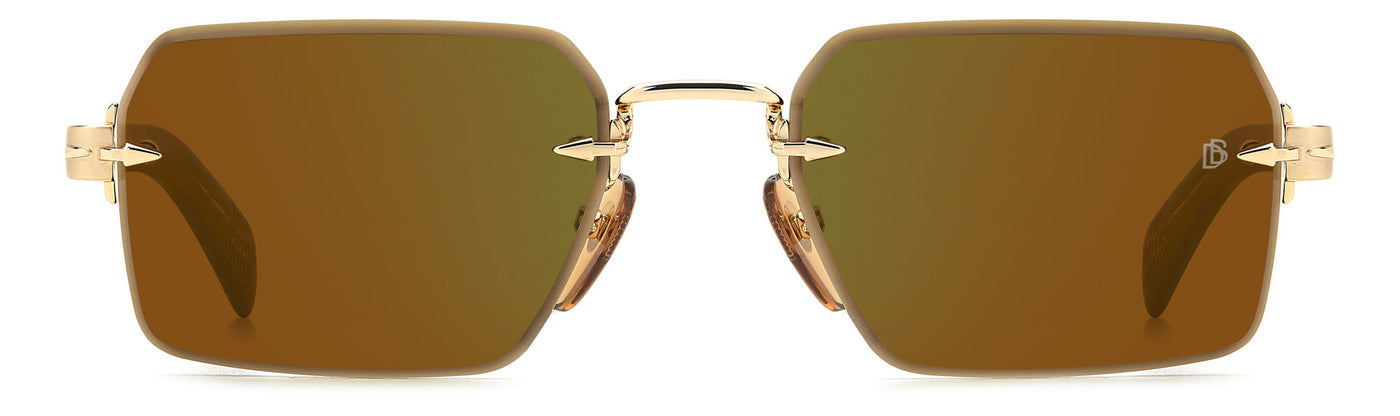 David Beckham DB7109/S Gold/Green Mirror #colour_gold-green-mirror