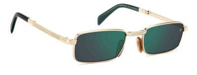 David Beckham DB99/ORIGAMI Gold-Green/Green Mirror #colour_gold-green-green-mirror