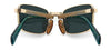 David Beckham DB99/ORIGAMI Gold-Green/Green Mirror #colour_gold-green-green-mirror