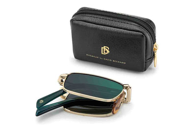 David Beckham DB99/ORIGAMI Gold-Green/Green Mirror #colour_gold-green-green-mirror
