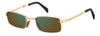 David Beckham DB99/ORIGAMI Gold-Black/Green Mirror #colour_gold-black-green-mirror