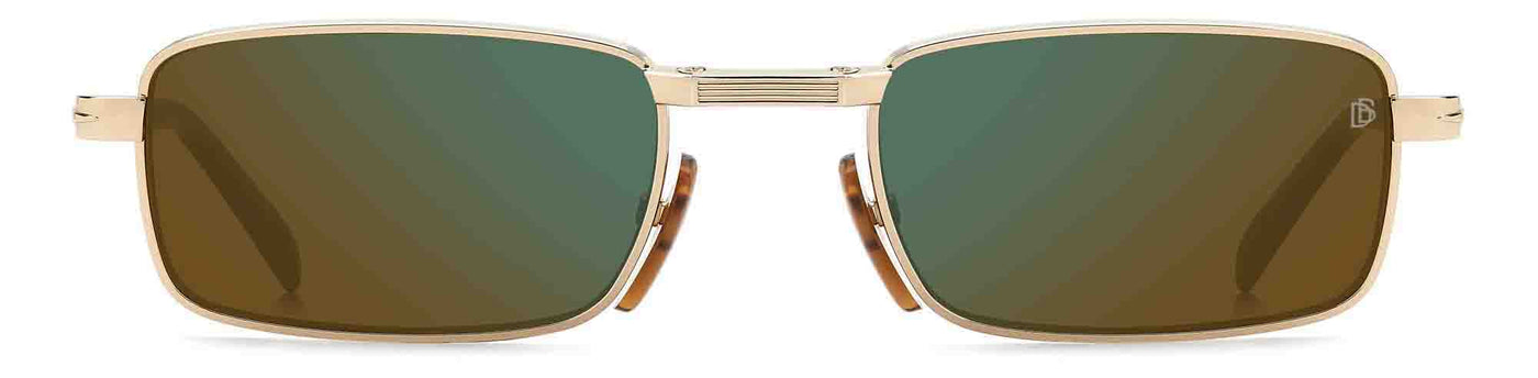 David Beckham DB99/ORIGAMI Gold-Black/Green Mirror #colour_gold-black-green-mirror