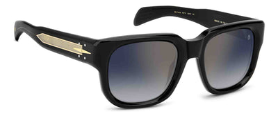 David Beckham DB7146/S Black/Blue-Gold Gradient Mirror #colour_black-blue-gold-gradient-mirror