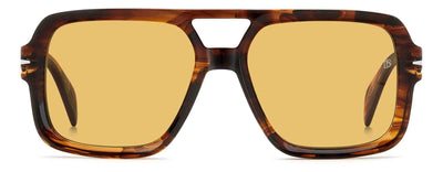David Beckham DB7151/S Brown/Yellow #colour_brown-yellow