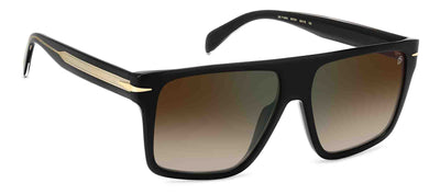 David Beckham DB7149/S Black/Brown-Green Gradient Mirror #colour_black-brown-green-gradient-mirror