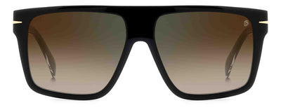 David Beckham DB7149/S Black/Brown-Green Gradient Mirror #colour_black-brown-green-gradient-mirror