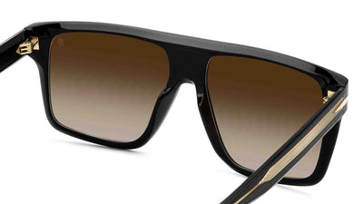 David Beckham DB7149/S Black/Brown-Green Gradient Mirror #colour_black-brown-green-gradient-mirror
