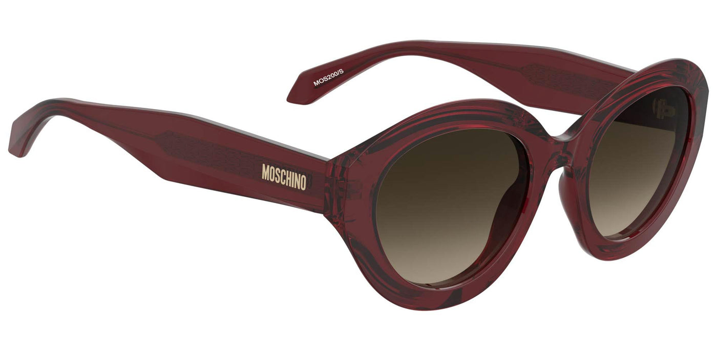 Moschino MOS200/S Red/Brown Gradient #colour_red-brown-gradient