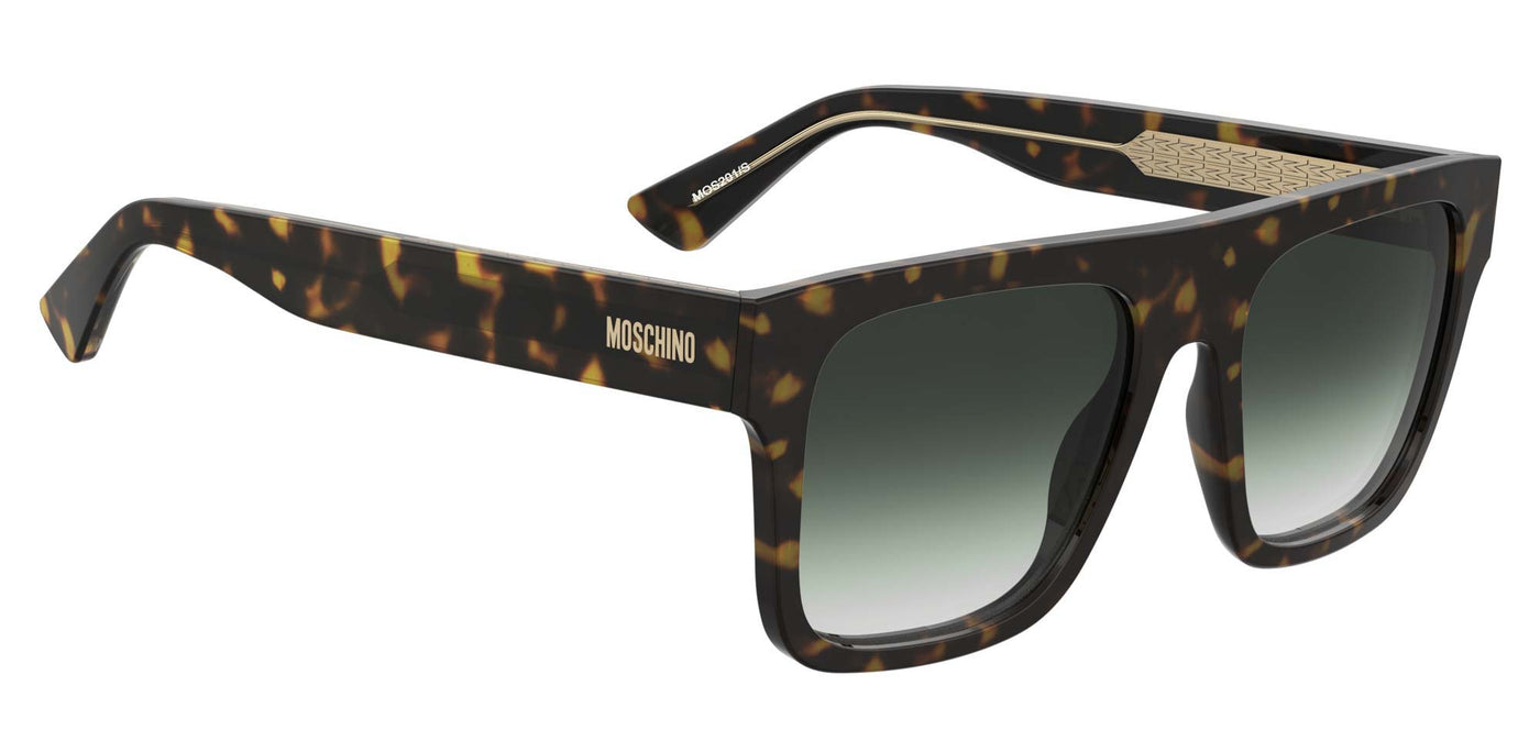 Moschino MOS201/S Havana/Green Gradient #colour_havana-green-gradient