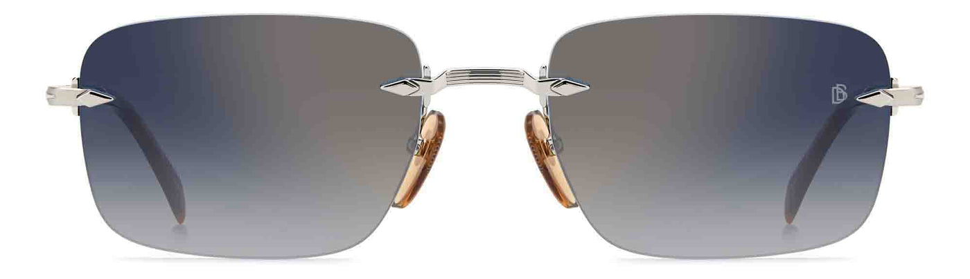 David Beckham DB1195/S Palladium/Blue-Gold Gradient Mirror #colour_palladium-blue-gold-gradient-mirror