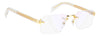 David Beckham DB7116 Gold-Crystal #colour_gold-crystal